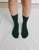Baserange AW26 - Rib Overankle Socks - Black