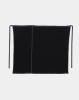 Baserange PF25 - Brig Skirt - Ribbed Organic Cotton Jersey - Black