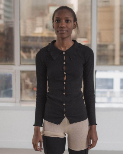 Baserange PF25 - Iso Shirt - Recycled Cotton Rib - black