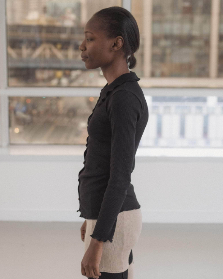 Baserange PF25 - Iso Shirt - Recycled Cotton Rib - black