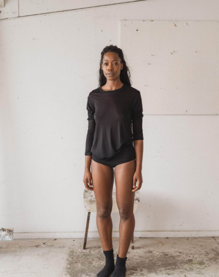 Baserange PF25 - Long Sleeve Tee - Bamboo Lyocell - Black