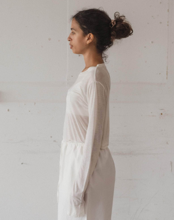 Baserange PF25 - Long Sleeve Tee - Bamboo Lyocell - Undyed