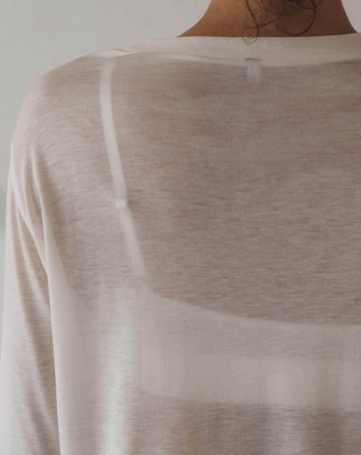 Baserange PF25 - Long Sleeve Tee - Bamboo Lyocell - Undyed