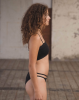 Baserange PF25 - Nida Bra - Fine Organic Cotton Rib - Black