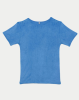 Baserange PF25 - Omo Tee Shirt - Ecovero Velour - Zinn blue