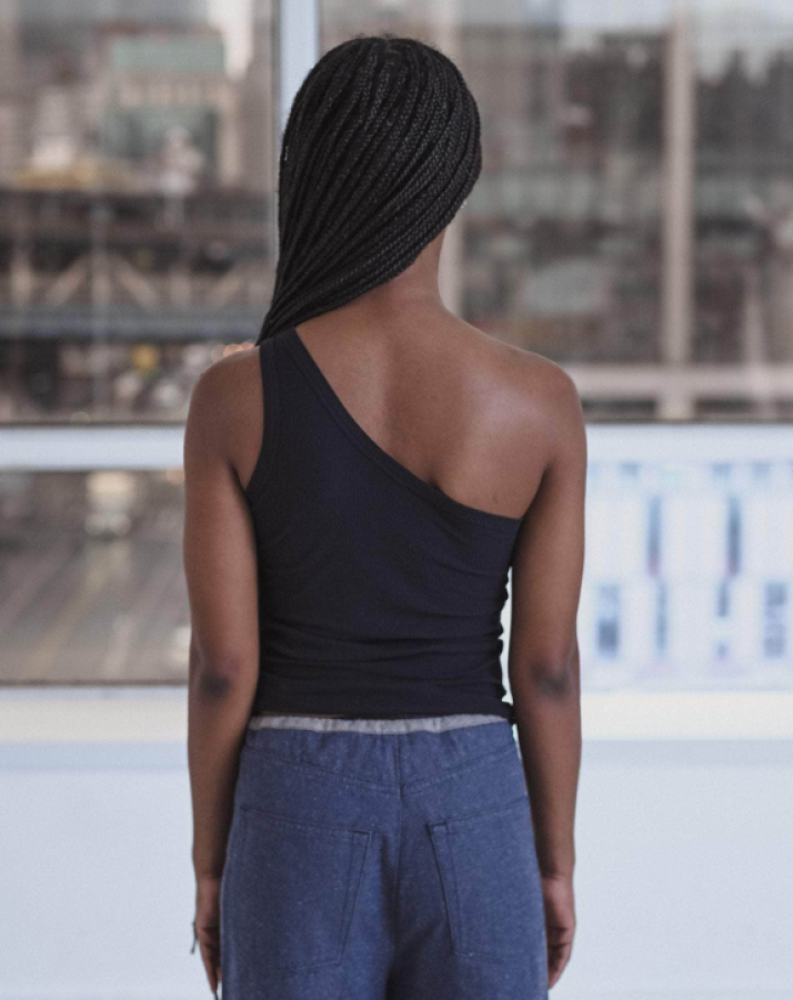 Baserange PF25 - Speck Top - Organic Cotton Rib - Murano navy