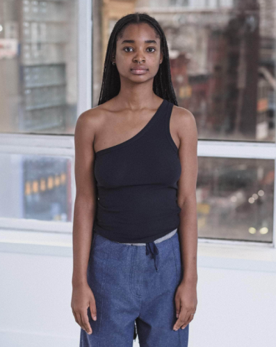 Baserange PF25 - Speck Top - Organic Cotton Rib - Murano navy