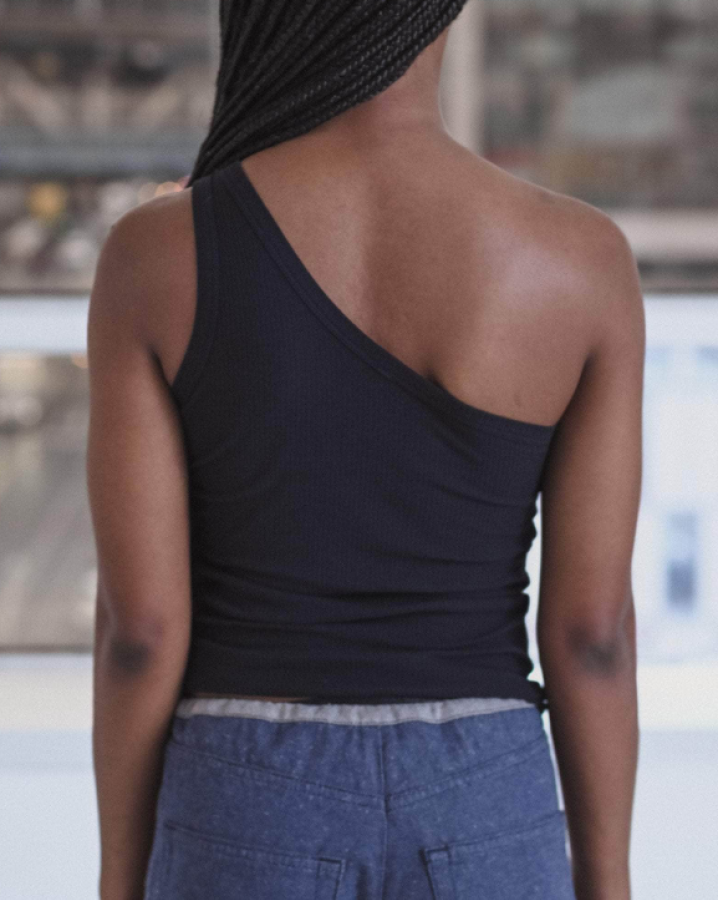 Baserange PF25 - Speck Top - Organic Cotton Rib - Murano navy
