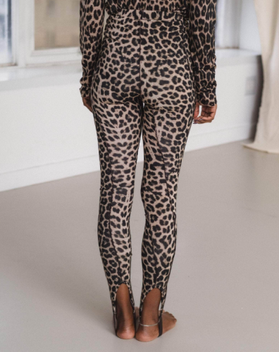 Baserange PF25 - Sync Leggings - Circulose Jersey - Leopard