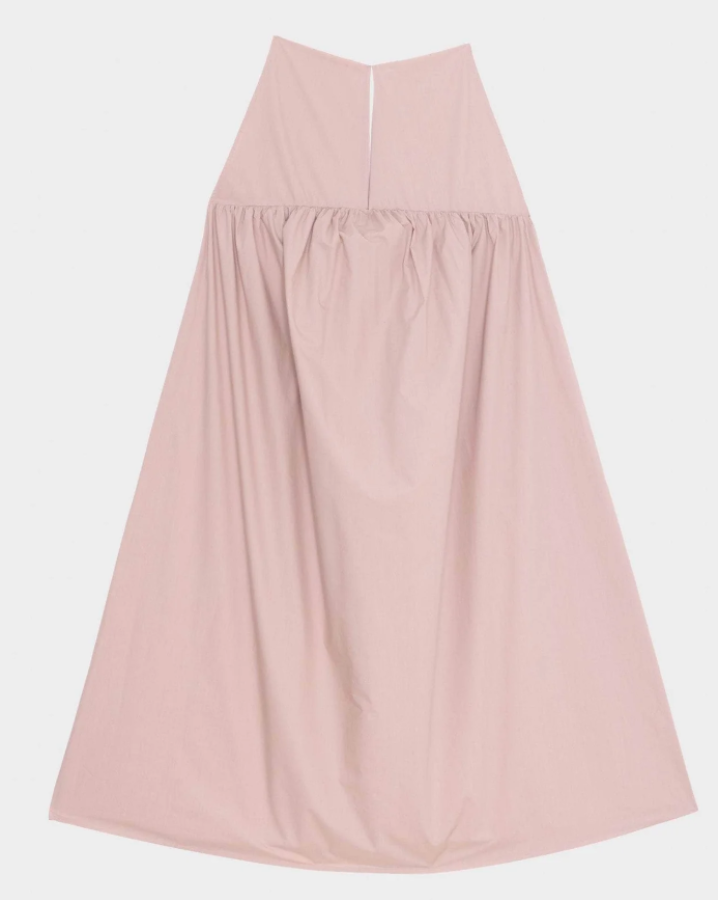 Baserange SS25 - Cable dress - Cantil pink