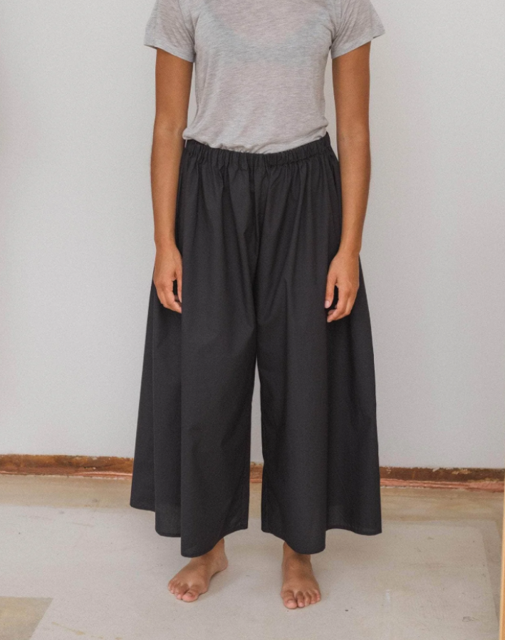 Baserange SS25 - Cable pants - Black