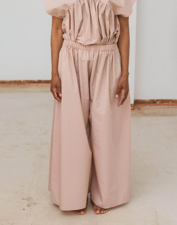 Baserange SS25 - Cable pants - Cantil pink