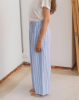 Baserange SS25 - Ole pants - Matrix stripe