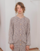 Baserange SS25 - Soar cardigan - Grey melange