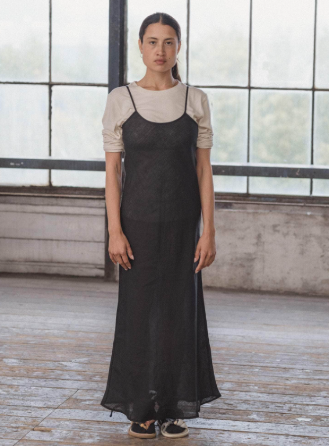 Baserange SS26 - Dydine dress - Black