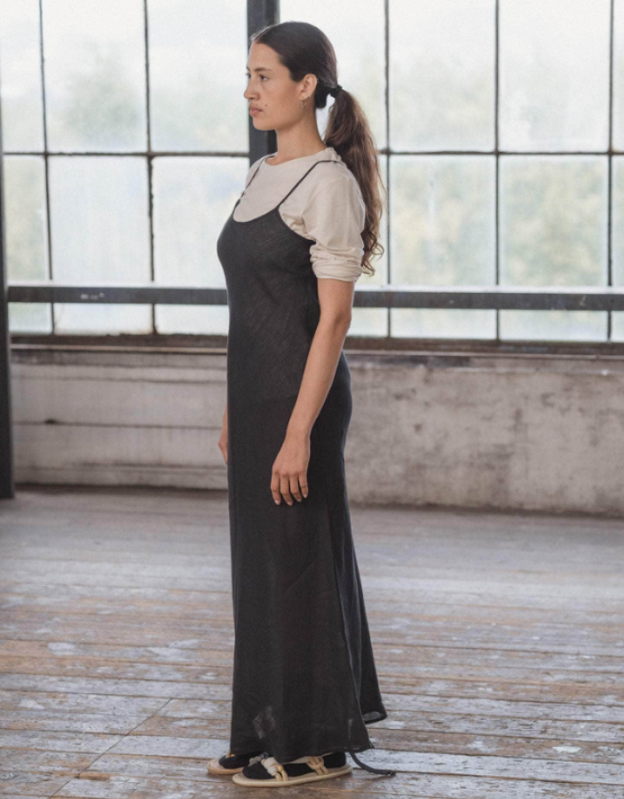 Baserange SS26 - Dydine dress - Black