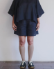Baserange SS26 - Ori Shorts - Fine Linen - Gerard navy