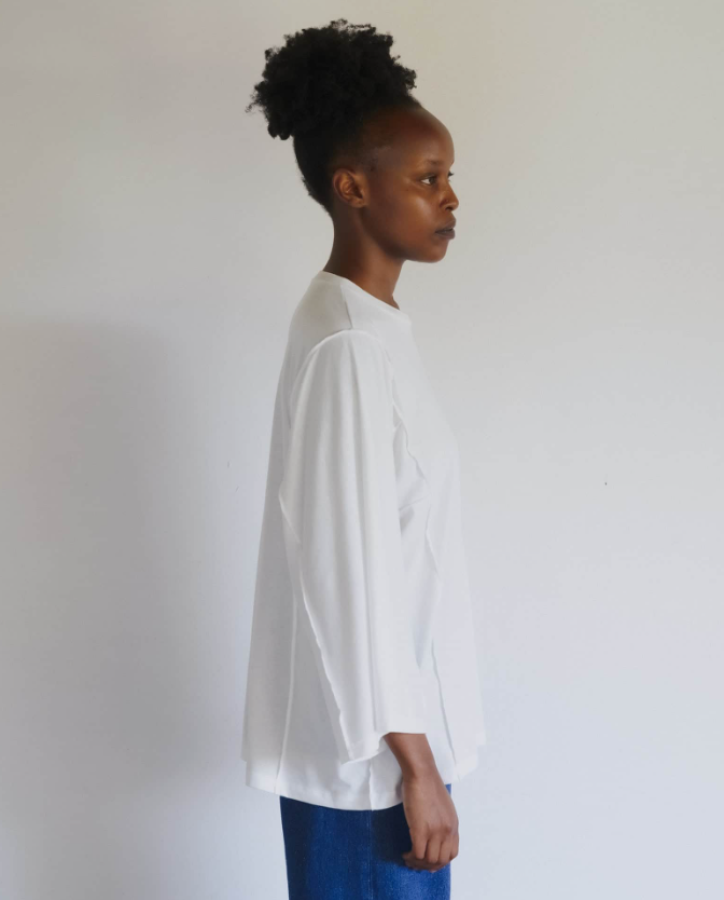 Baserange SS26 - Poi Long Sleeve Tee - Regenerative Cotton Jersey