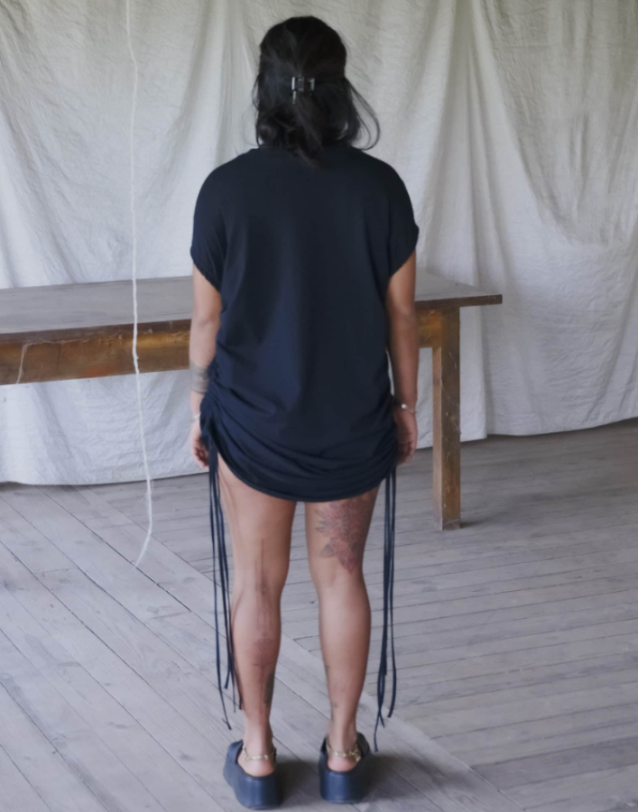 Baserange SS26 - Stele Tank Dress - Regenerative Cotton Jersey