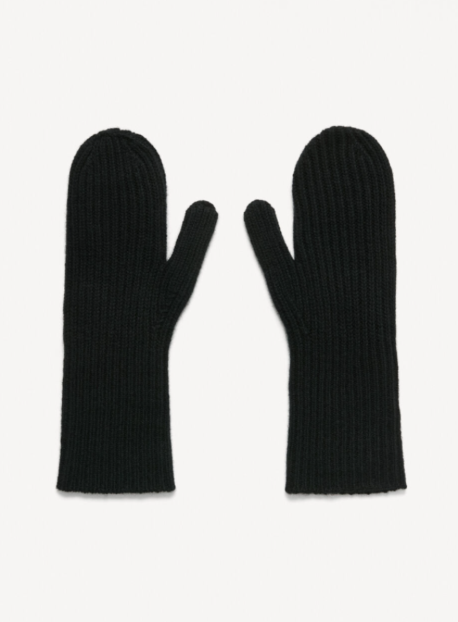 By Malene Birger AW23 - Faline mittens - Black