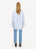 By Malene Birger AW24 - Derris cotton shirt - Periwinkle Blue