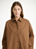 By Malene Birger AW24 - Derris organic cotton shirt - Bison