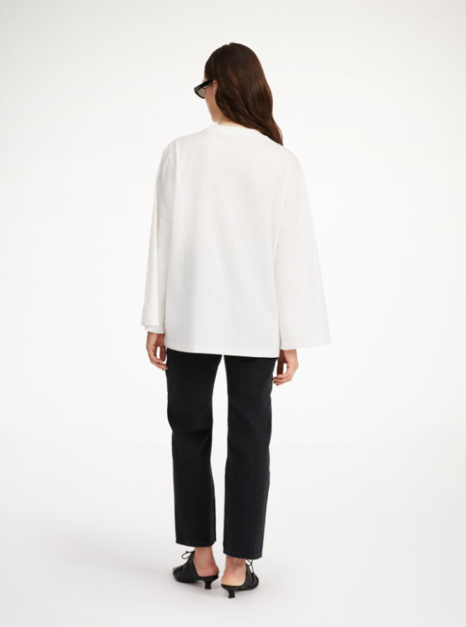 By Malene Birger AW24 - Fayeh LS cotton - soft white