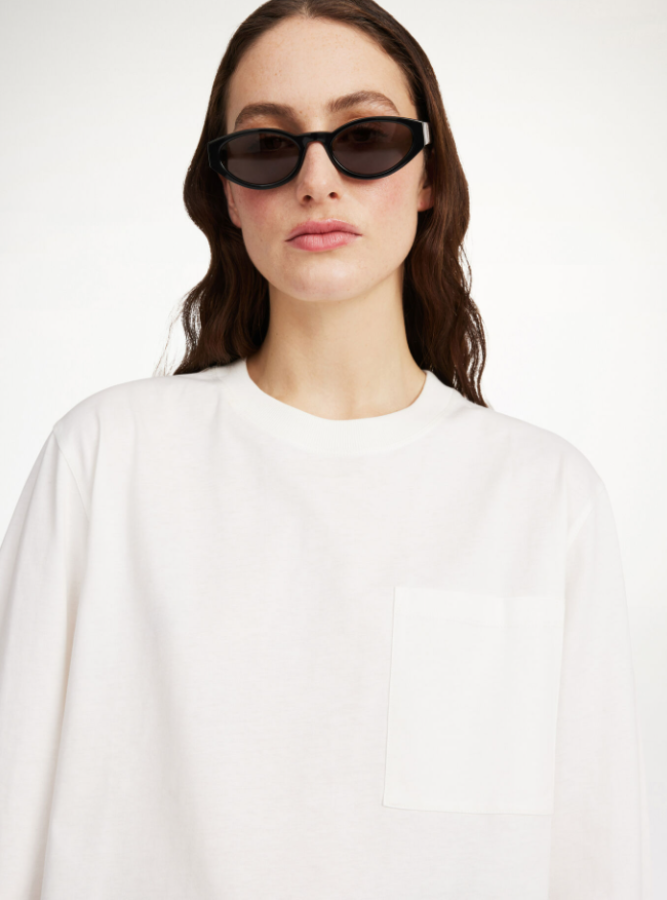 By Malene Birger AW24 - Fayeh LS cotton - soft white