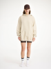 By Malene Birger AW24 - Felipa organic cotton hoodie - Oyster gray