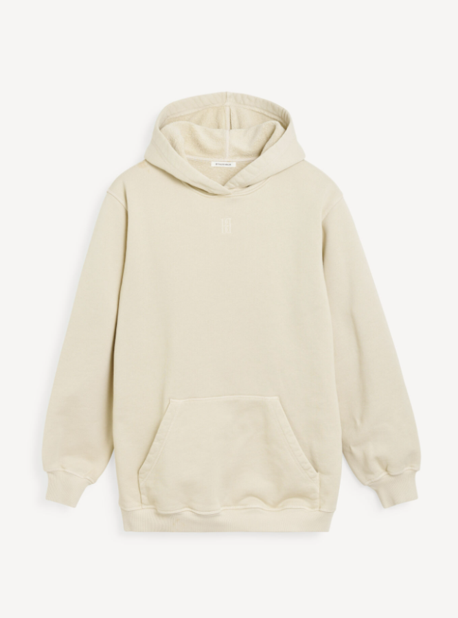 By Malene Birger AW24 - Felipa organic cotton hoodie - Oyster gray