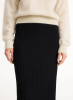 By Malene Birger AW24 - Fiemme midi skirt - black