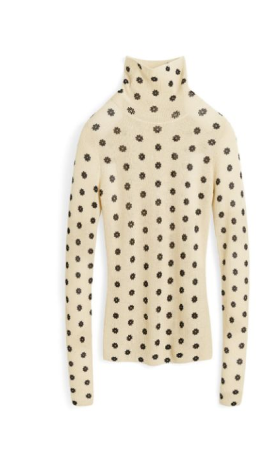 By Malene Birger AW24 - Fioria sweater - Graphic flower