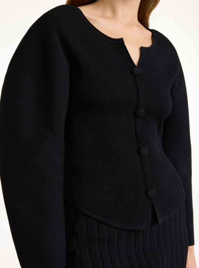 By Malene Birger AW24 - Francinas cardigan - Black