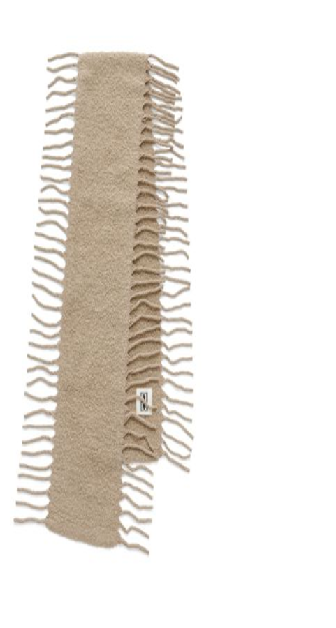 By Malene Birger AW24 - Fringly wool scarf - Techina