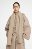 By Malene Birger AW24 - Fringly wool scarf - Techina