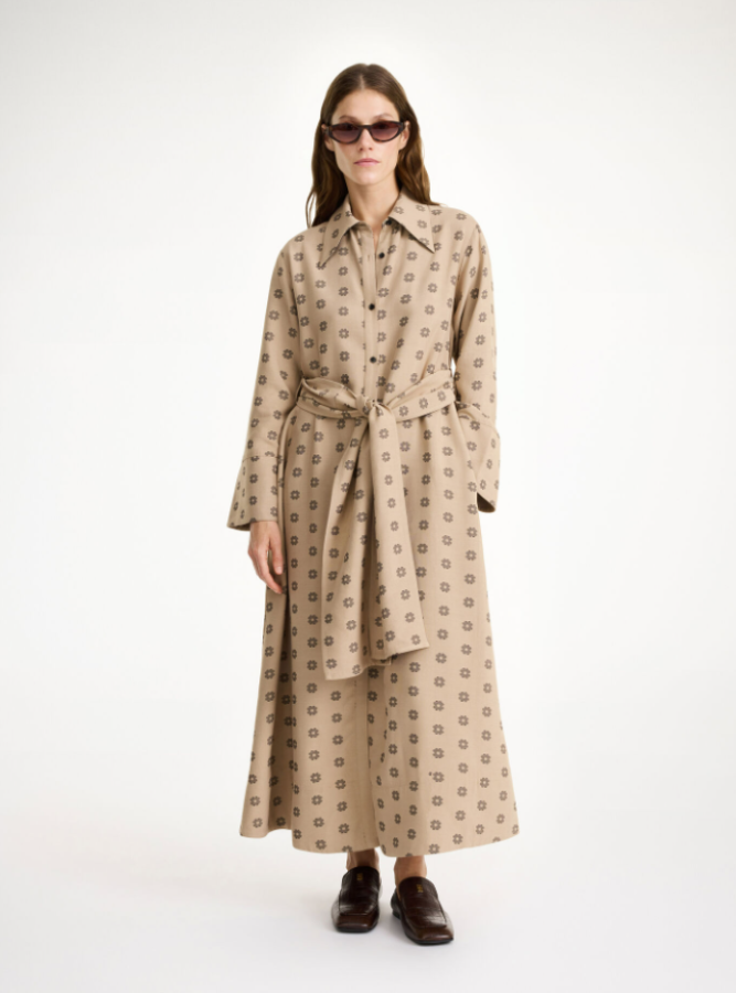 By Malene Birger AW24 - Ginney maxi dress - Graphic flower