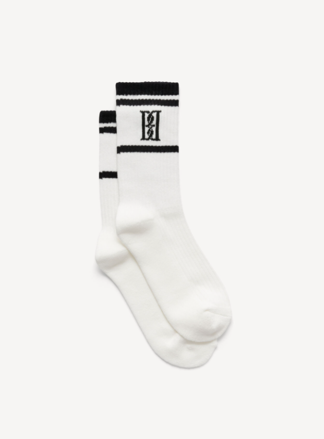 By Malene Birger AW24 - Leilana socks - Soft White