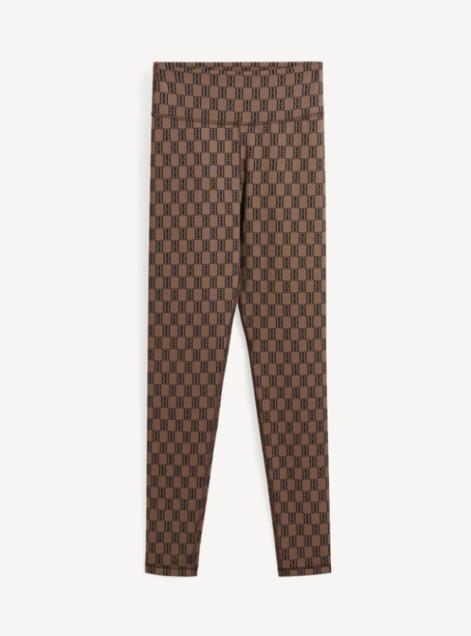 By Malene Birger AW24 - Polene atheletic leggings - Dark Mahogany