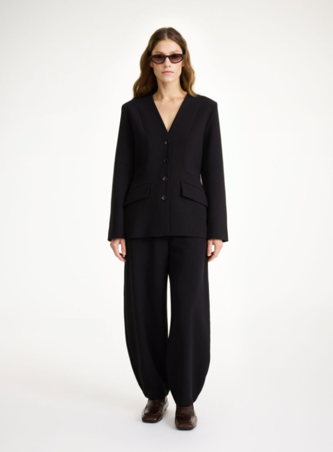 By Malene Birger AW24 - Rilane blazer - black