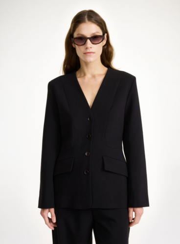 By Malene Birger AW24 - Rilane blazer - black