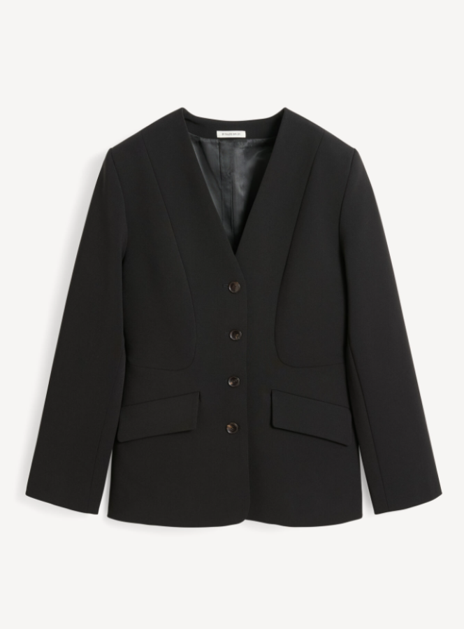 By Malene Birger AW24 - Rilane blazer - black