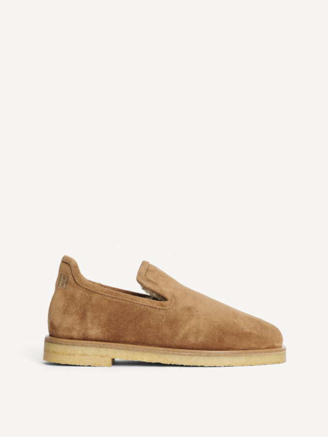 By Malene Birger AW24 - Romine flats - tobacco brown