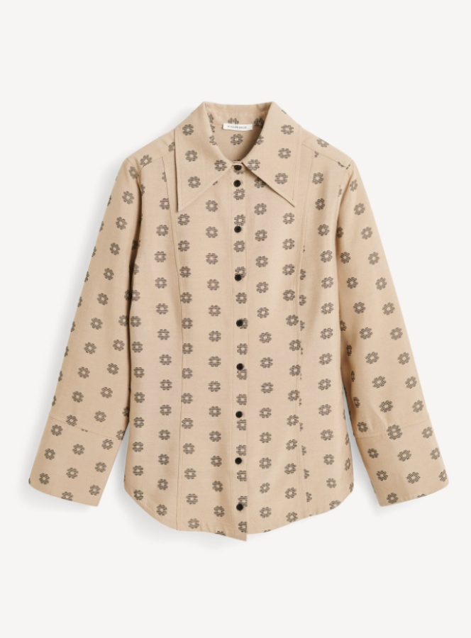 By Malene Birger AW24 - Rosiannas shirt - Graphic flower