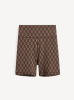 By Malene Birger AW24 - Siola shorts - Dark Mahogany