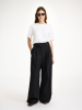 By Malene Birger AW24 - Taal high-waisted trousers - Black