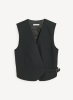 By Malene Birger AW24 - Talime waistcoat - Black