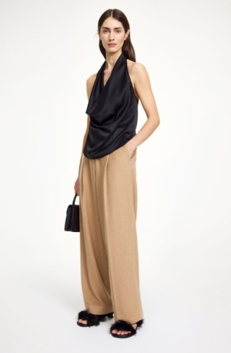 By Malene Birger AW25 - Charlotte top - Black