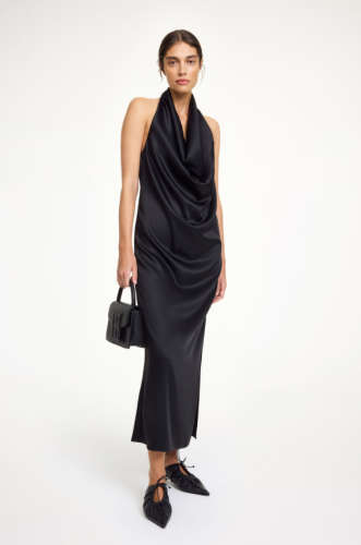 By Malene Birger AW25 - Charmie maxi dress - Black