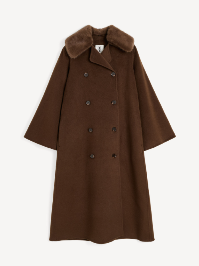 By Malene Birger AW25 - Darcy wool coat - carafe