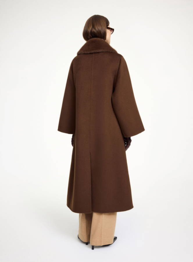 By Malene Birger AW25 - Darcy wool coat - carafe